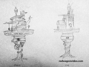 Red Wagon Studio - Character Concept Sketch - 003