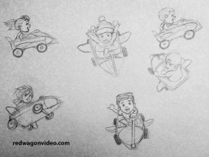 Red Wagon Studio - Character Concept Sketch - 008