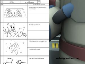 Red Wagon Studio - Storyboard Concept Sketch - 003