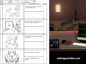 Red Wagon Studio - Storyboard Concept Sketch - 004